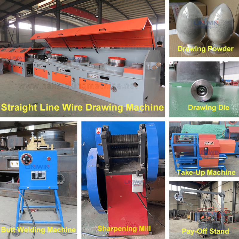 machines used in wire drawing process