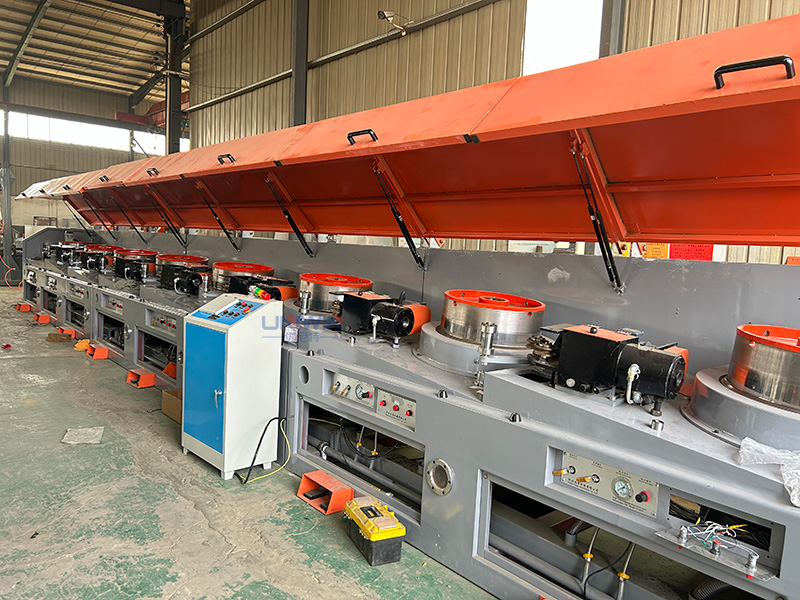 straight line wire drawing machines