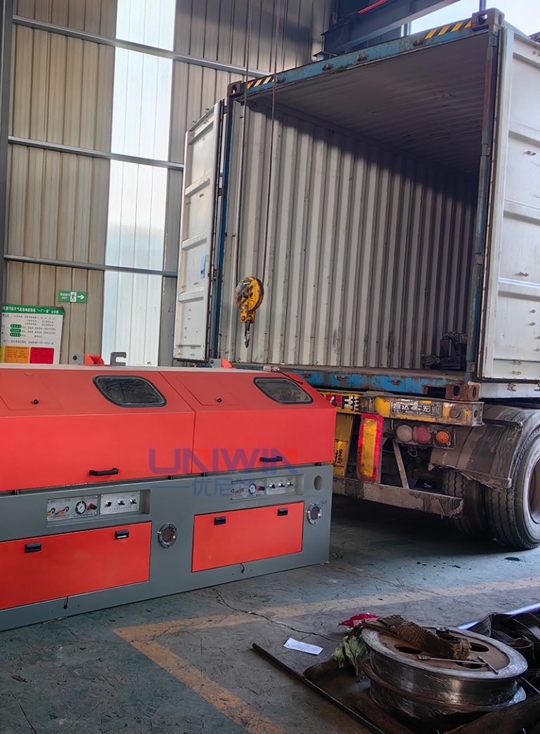 straight line wire drawing equipment delivery