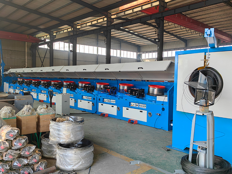 Working Principle of Straight-Line Wire Drawing Machine