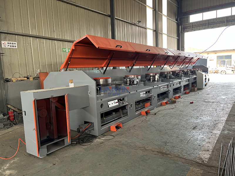 straight line wire drawing equipment