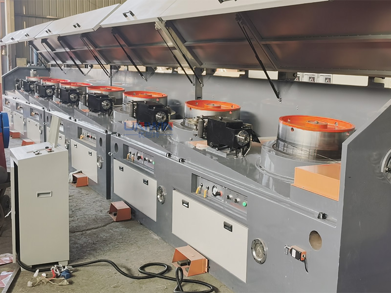 Uniwin 7-Drum Straight Line Wire Drawing Machine Exported to Burundi Successfully