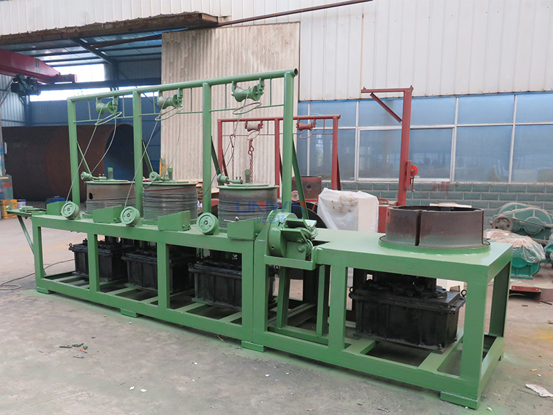 pulley type drawing machine