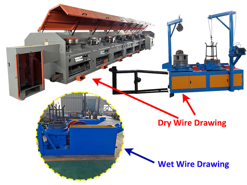 Dry vs Wet Wire Drawing