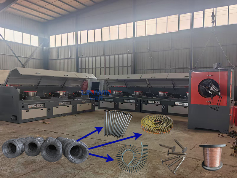 Uniwin wire drawing machine factory