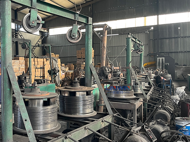 3-Drum Wire Drawing Machine Running at Customer Factory