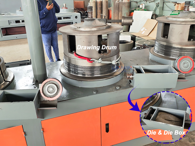 Pulley Wire Drawing Machine Details